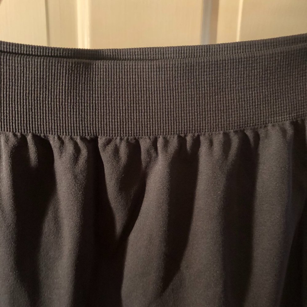 Black Wide Band Leggings